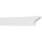 Ekena Millwork Standard Yorktown Architectural Grade PVC Rafter Tail, 3"W X 6"H X 36"L RFTP03X06X36YOR - alternate 1